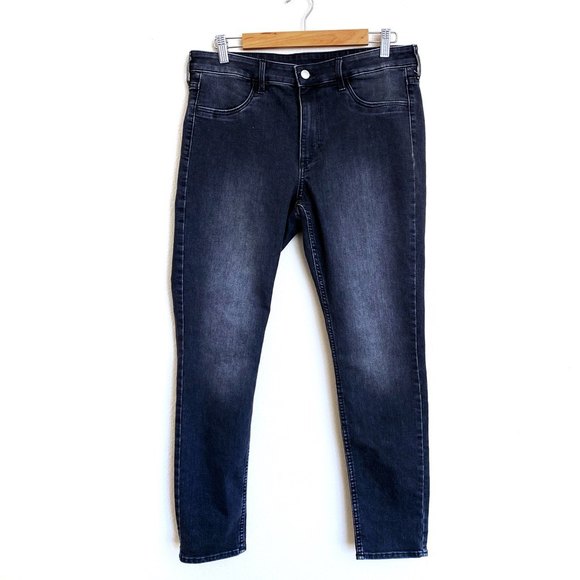 & Denim Jeans Skinny Ankle Length Coupe Moulante Jeans 12 - Picture 1 of 8